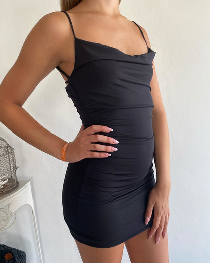 Mini abito spalline regolabili 3896 CHEAP&CHIC