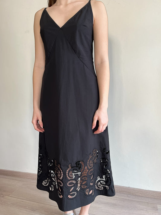 Abito lungo con spalline sottili art. A744A023A DIXIE