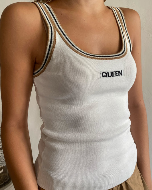 Canotta “Queen” artBJ64 CHEAP&CHIC