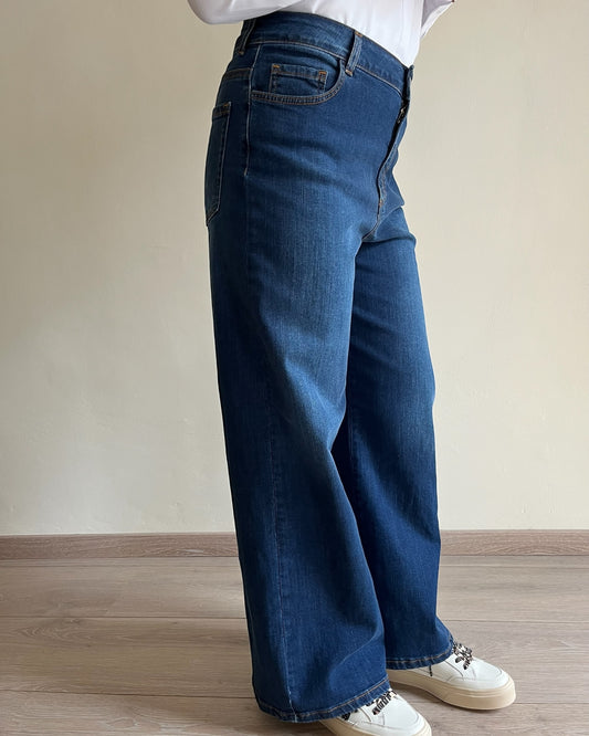 Jeans palazzo art. L10XBE STIVALE Lola by SANDRO FERRONE