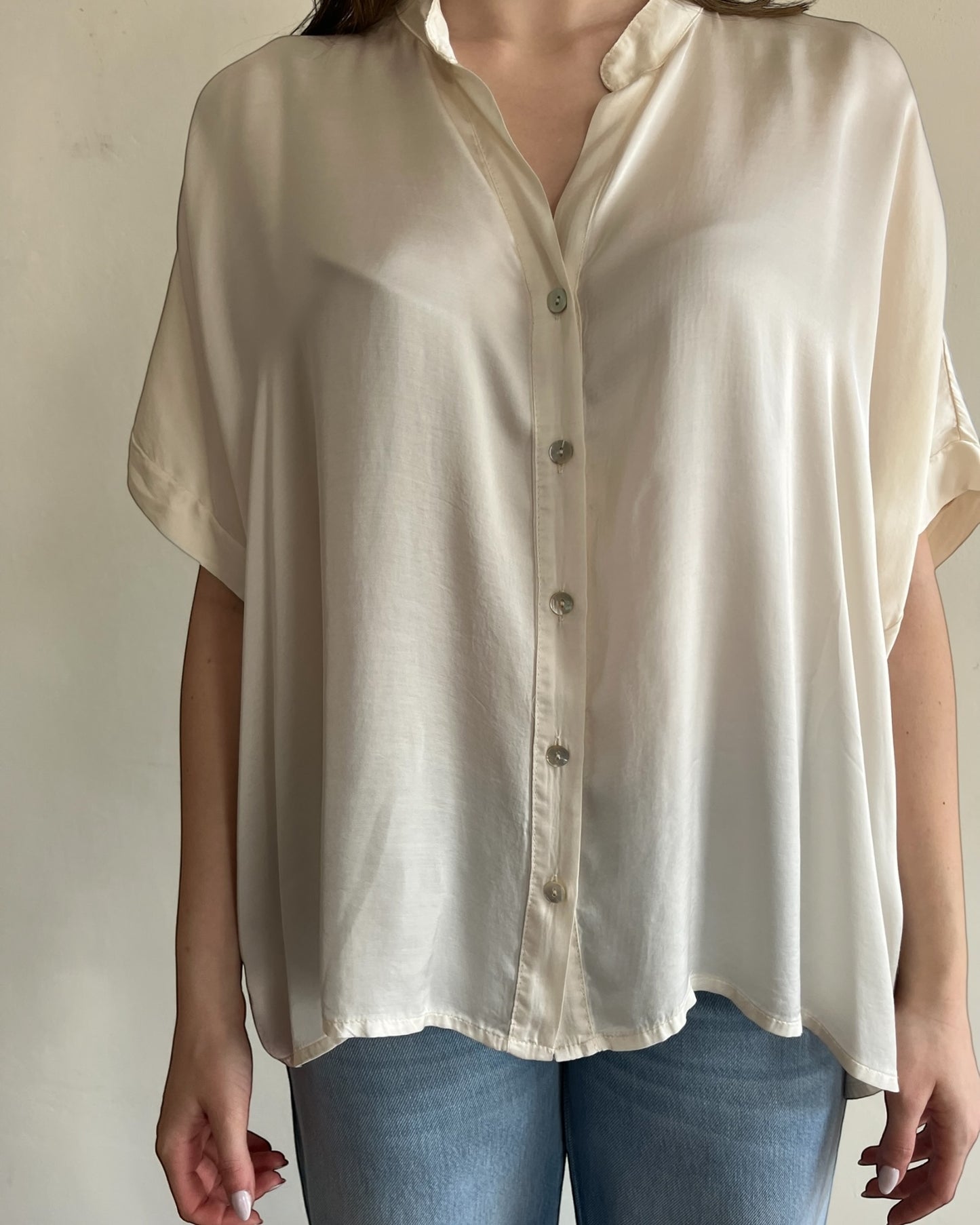 Camicia manica corta raso art. C125C05Q MOTEL