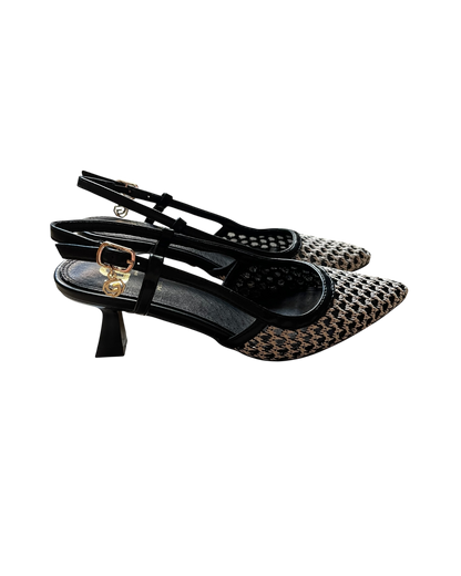 Slingback effetto traforato art. GP768