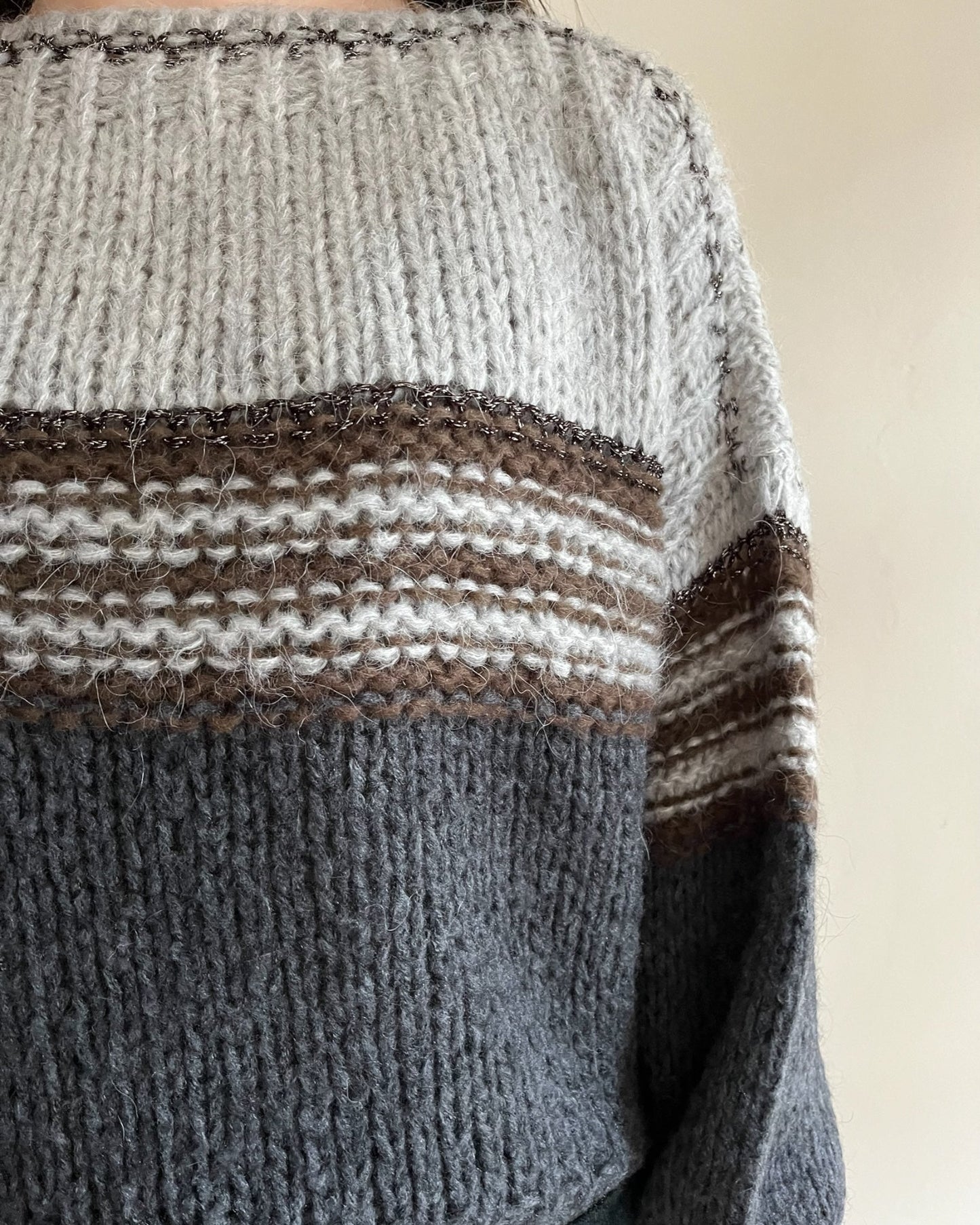 Maglia scollo barca rigato art. H23012T TENSIONE IN