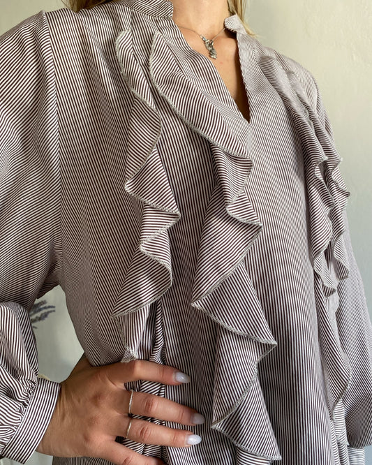 Blusa con rouches davanti art.C9990094T IMPERIAL