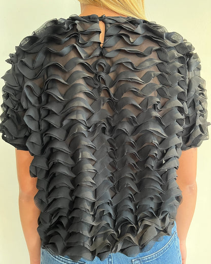 Top in tulle art. W25TB25 TENSIONE IN