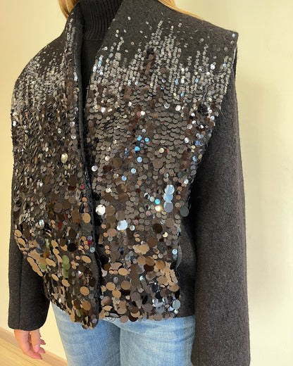 Giacca paillettes art. W25JA94 TENSIONE IN