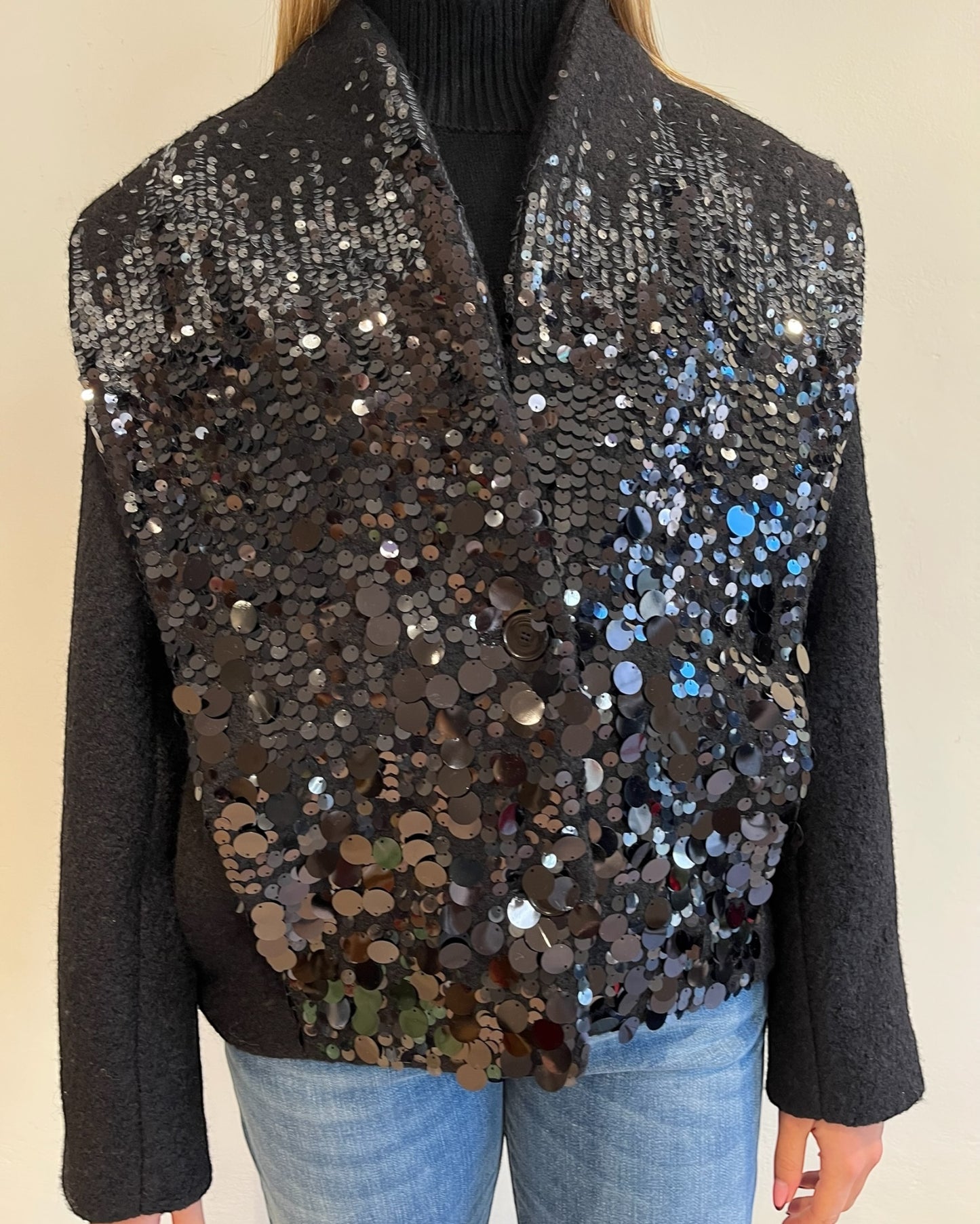 Giacca paillettes art. W25JA94 TENSIONE IN