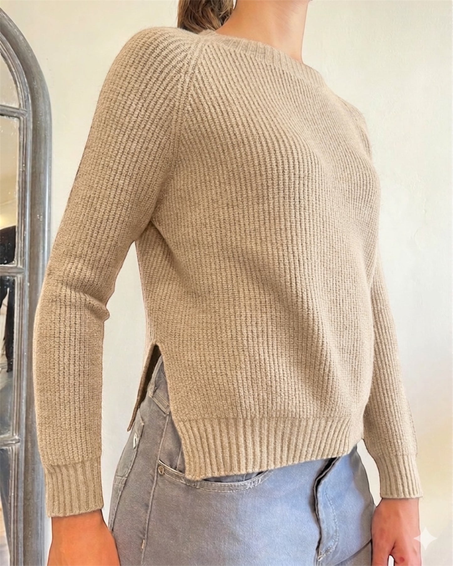 Maglia a costa inglese art 61041 SARAH ALLISON’S