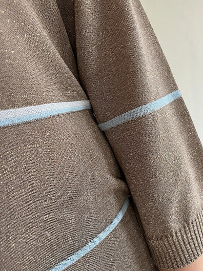 Maglia lurex con righe art. 596060 D.M.G.