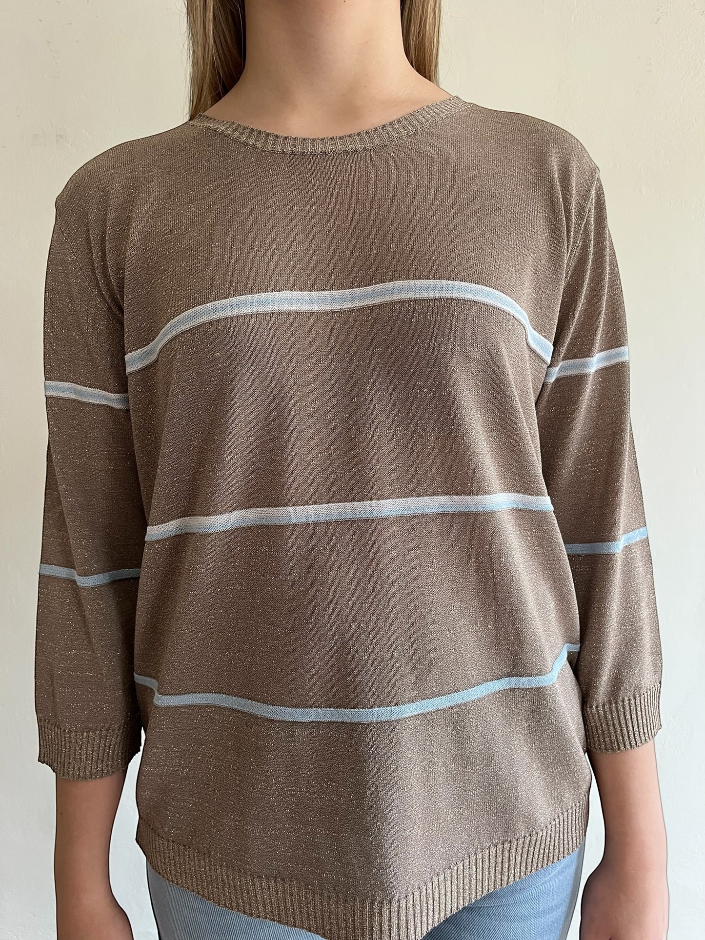 Maglia lurex con righe art. 596060 D.M.G.