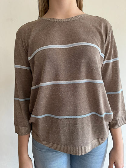 Maglia lurex con righe art. 596060 D.M.G.