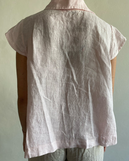 Camicia lino con taschino art. 5045 CHEAP&CHIP