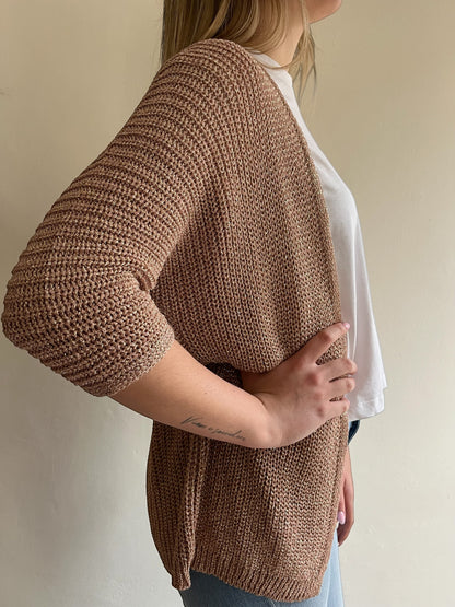 Cardigan lurex lungo art. 5AB5021 VICOLO