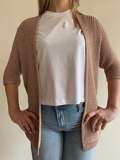 Cardigan lurex lungo art. 5AB5021 VICOLO