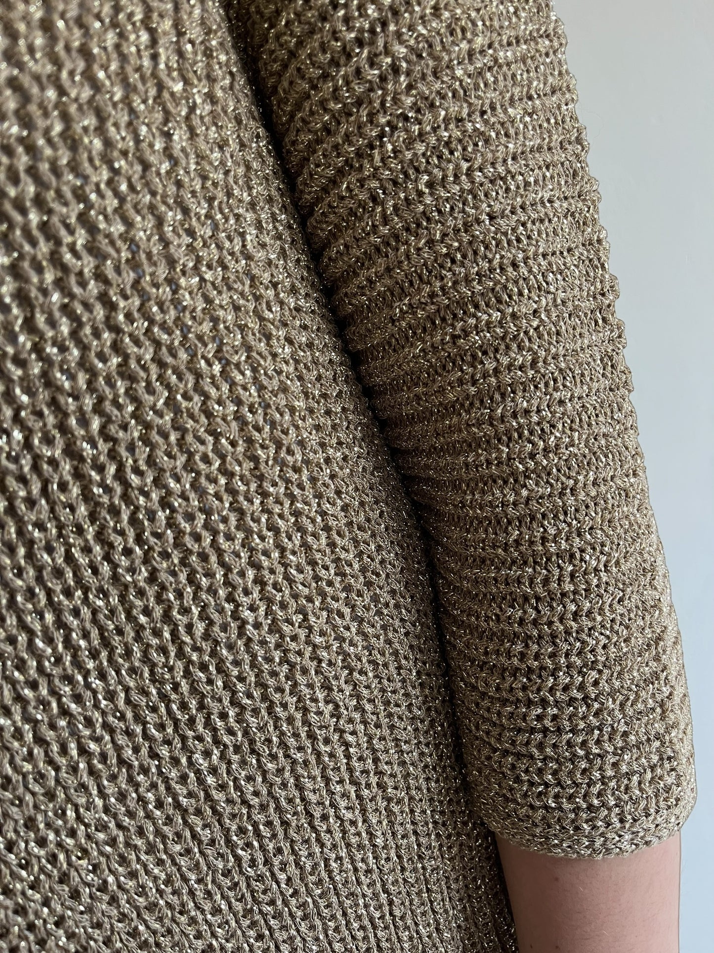 Cardigan lurex lungo art. 5AB5021 VICOLO