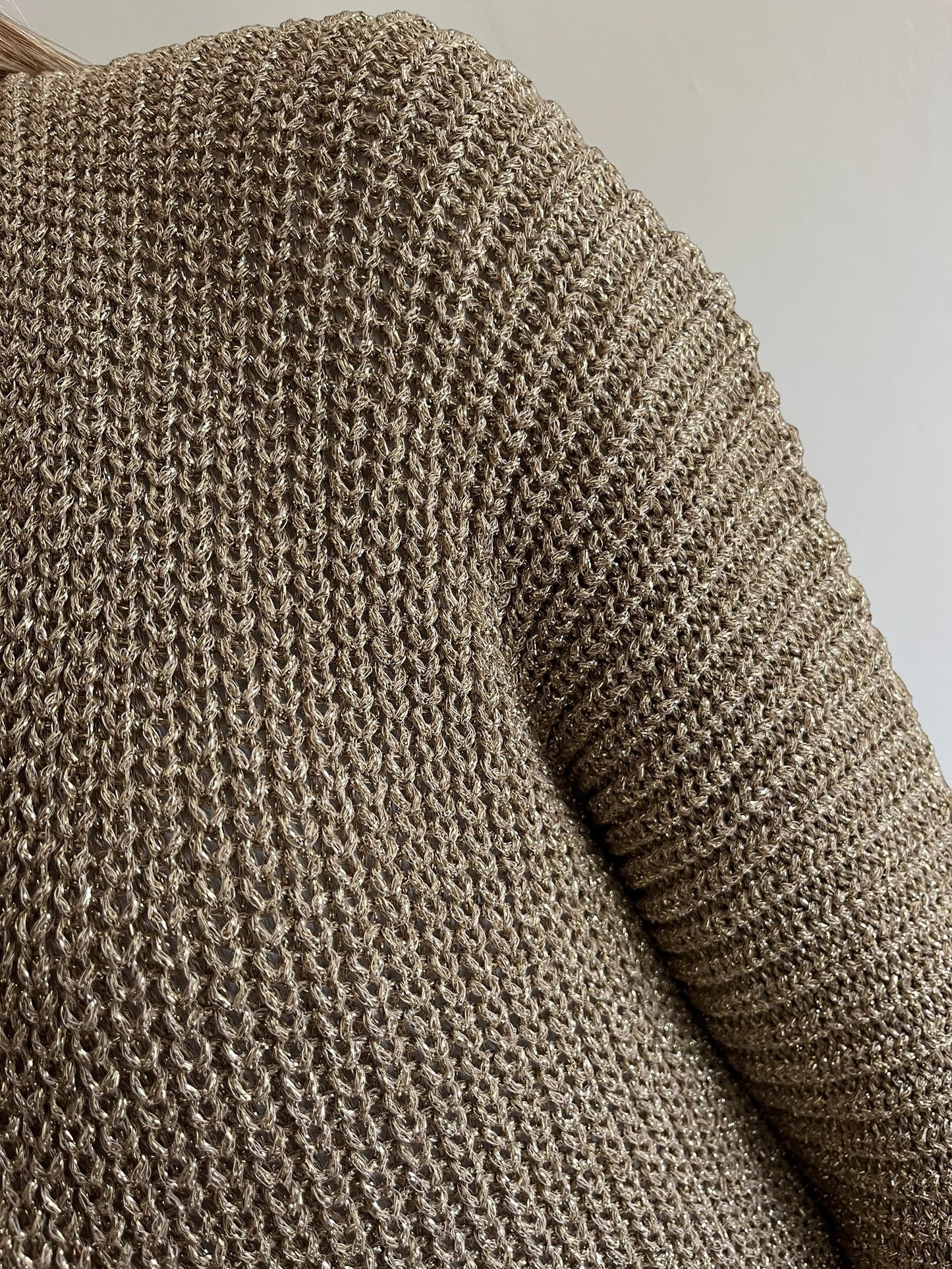 Cardigan lurex lungo art. 5AB5021 VICOLO