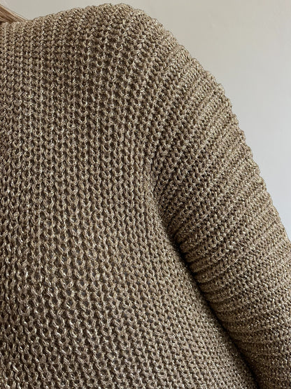 Cardigan lurex lungo art. 5AB5021 VICOLO