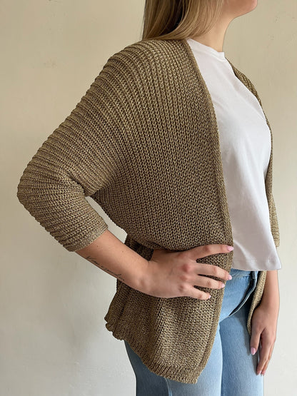 Cardigan lurex lungo art. 5AB5021 VICOLO