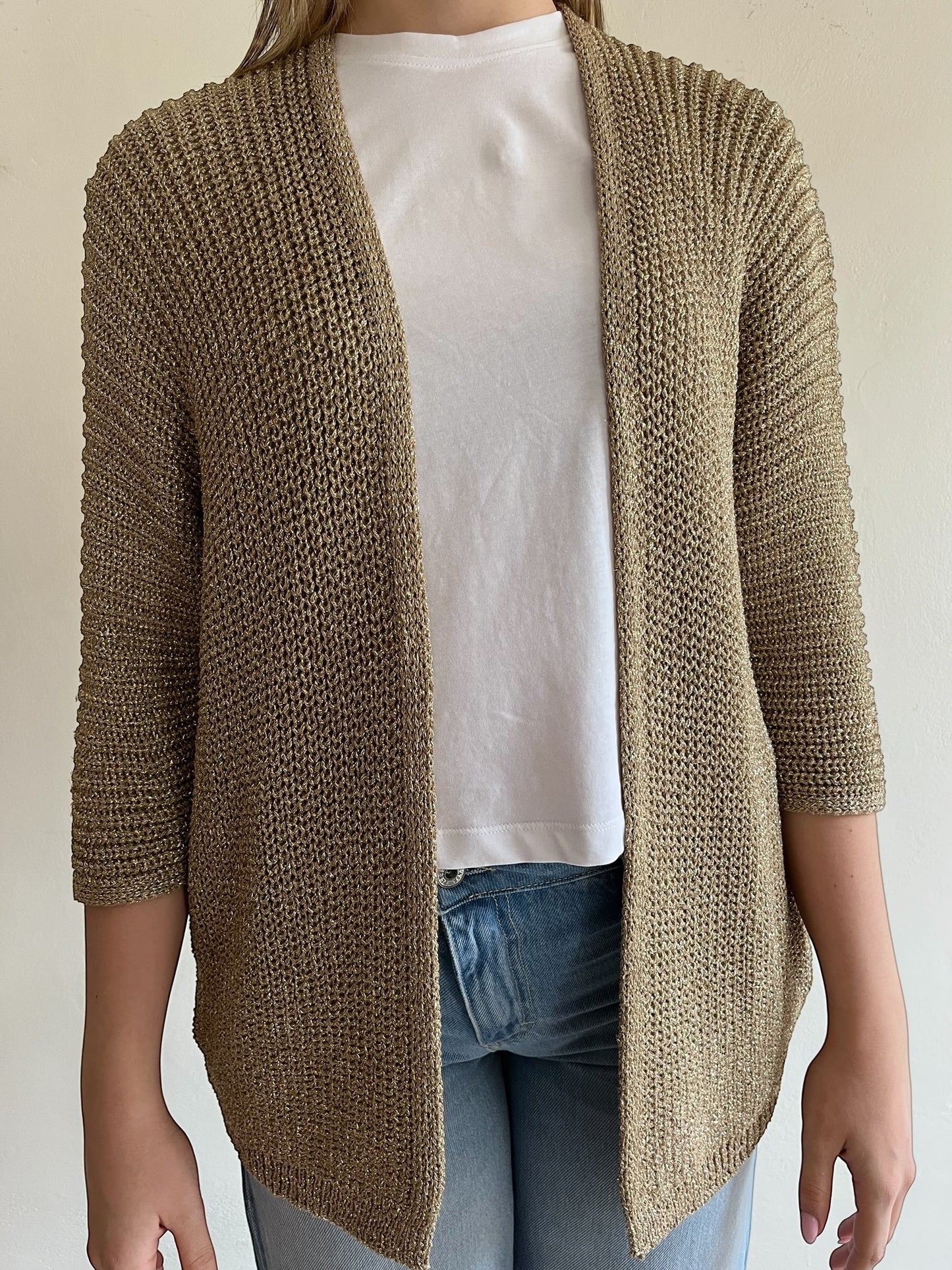 Cardigan lurex lungo art. 5AB5021 VICOLO