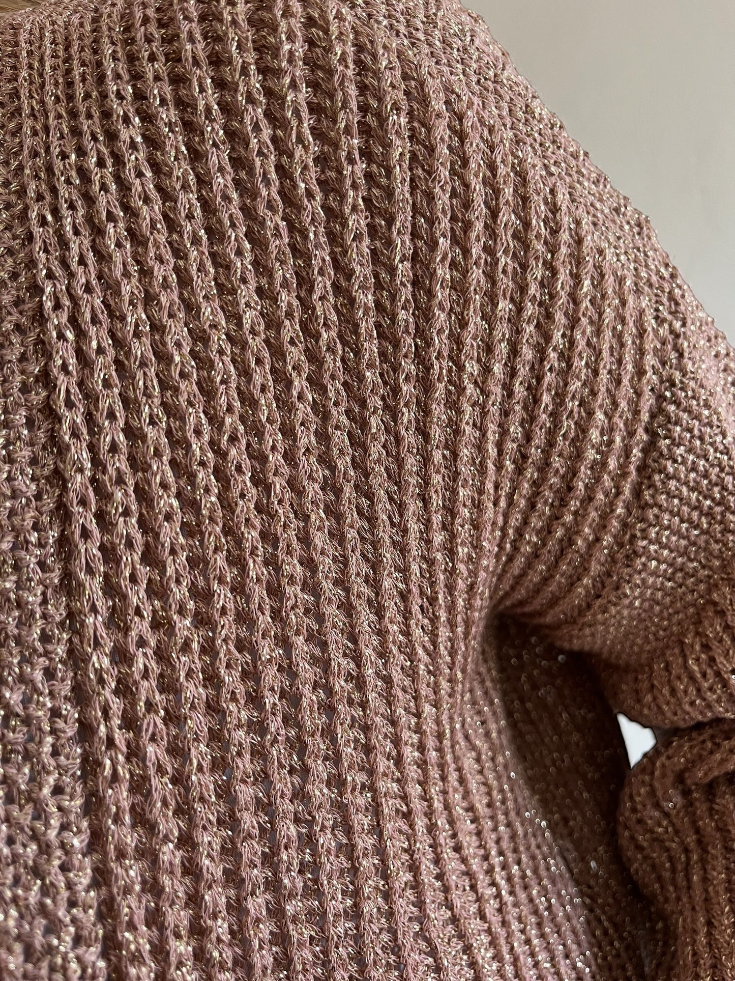 Cardigan lurex corto art. 5AB5022 VICOLO