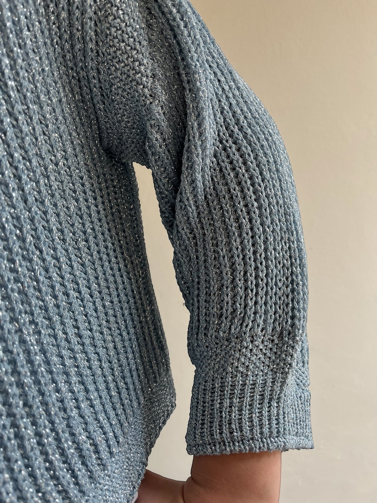 Cardigan lurex corto art. 5AB5022 VICOLO