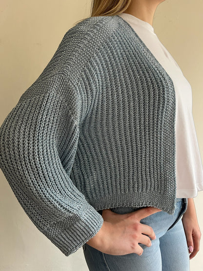 Cardigan lurex corto art. 5AB5022 VICOLO