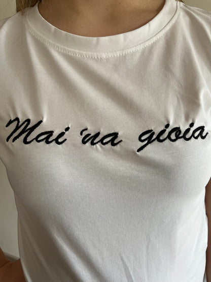 T-shirt scritte art. 81112 CHEAP&CHIC