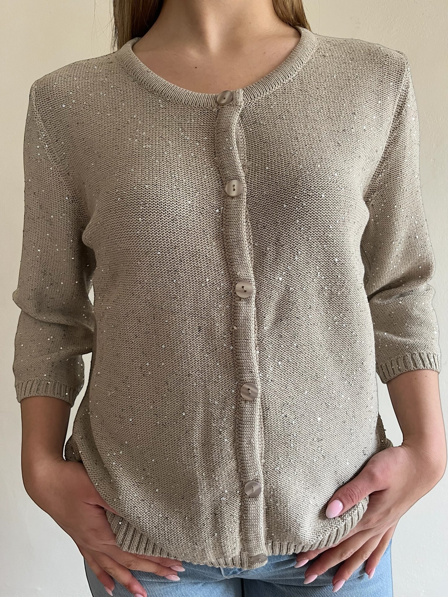 Cardigan mini paillettes art. 268 GAIA B.