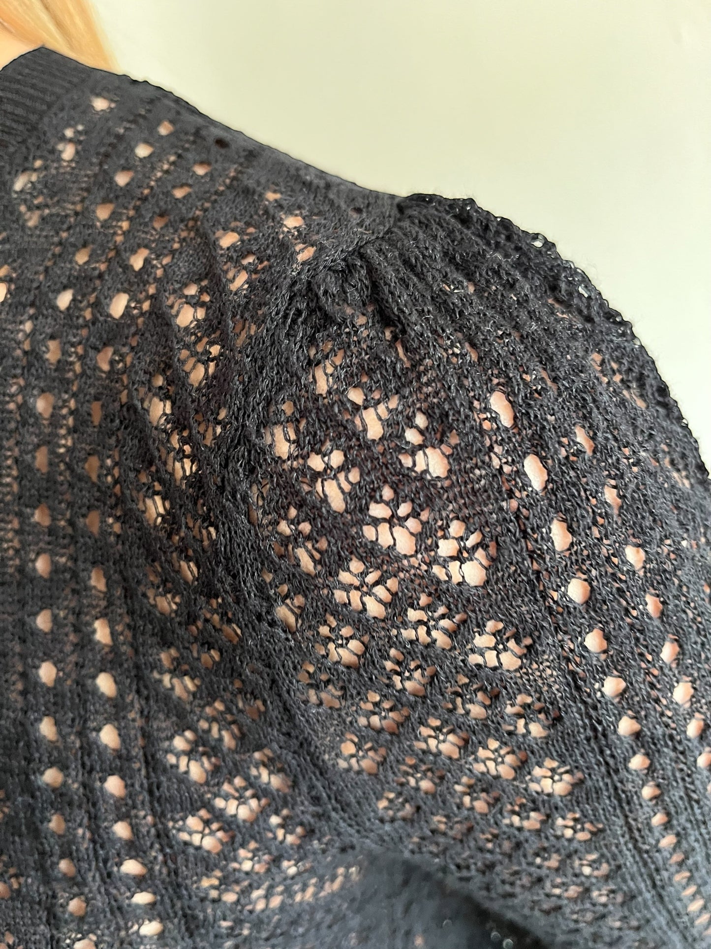 Maglia crop traforata art. 2AB2176 VICOLO