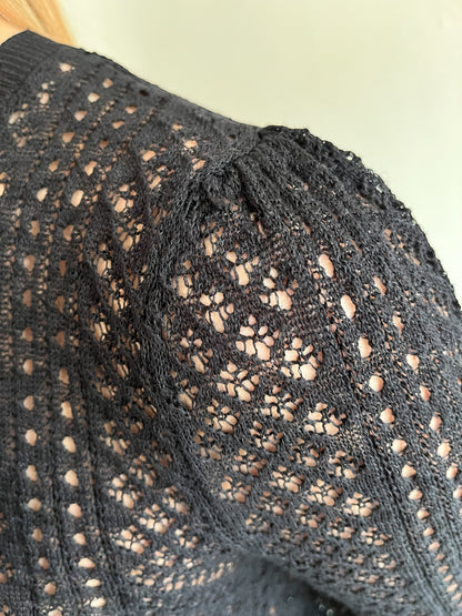 Maglia crop traforata art. 2AB2176 VICOLO