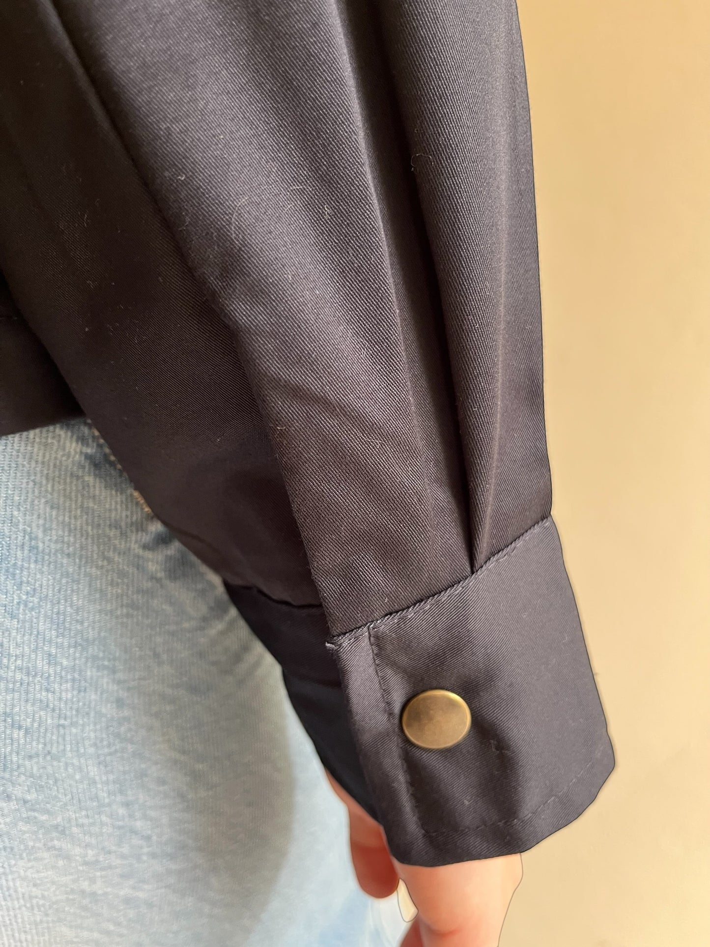 Trench con colletto scamosciato art. 893158 CHEAP&CHIC