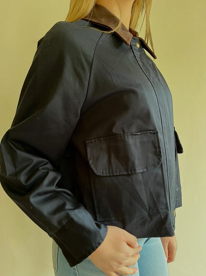 Trench con colletto scamosciato art. 893158 CHEAP&CHIC