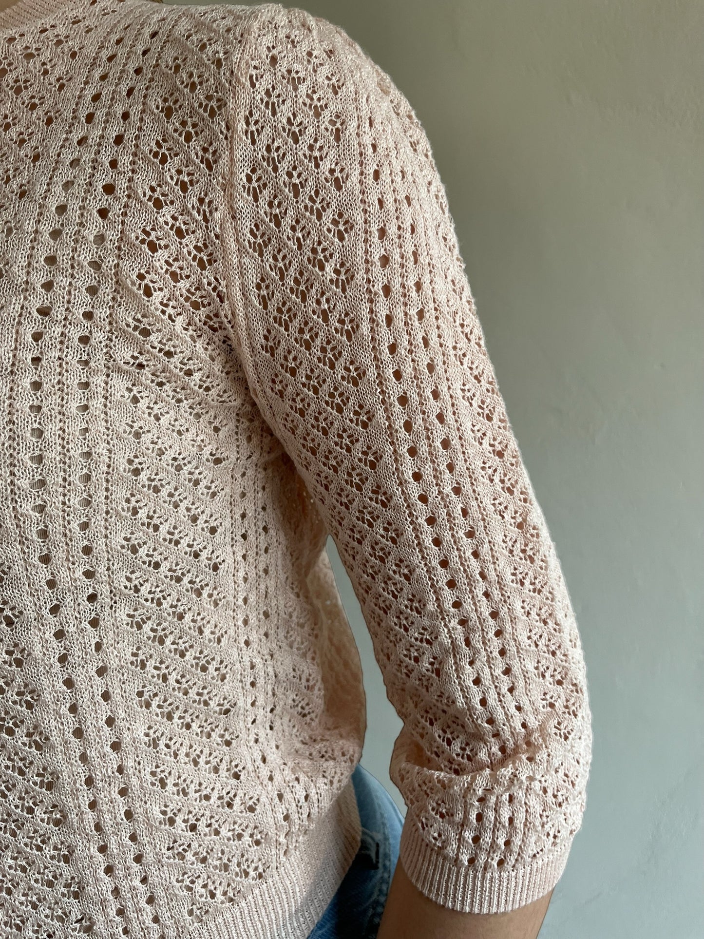 Maglia crop traforata art. 2AB2176 VICOLO