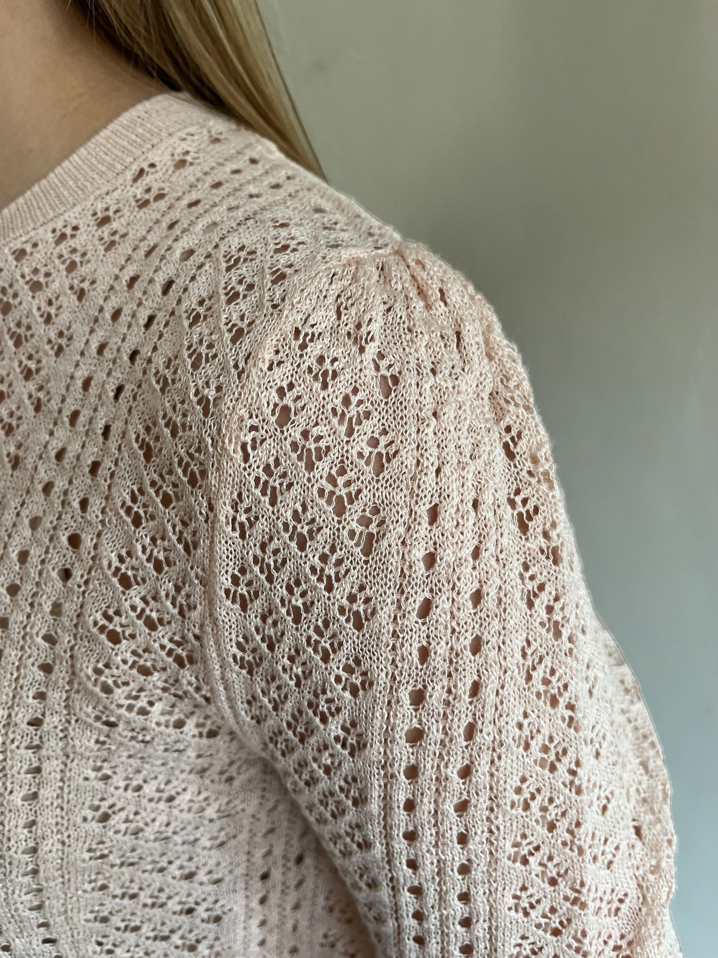 Maglia crop traforata art. 2AB2176 VICOLO