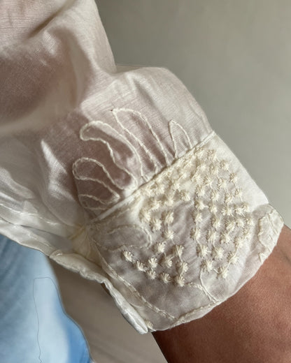 Camicia coreana con ricami art. 5190T187 CHEAP&CHIC