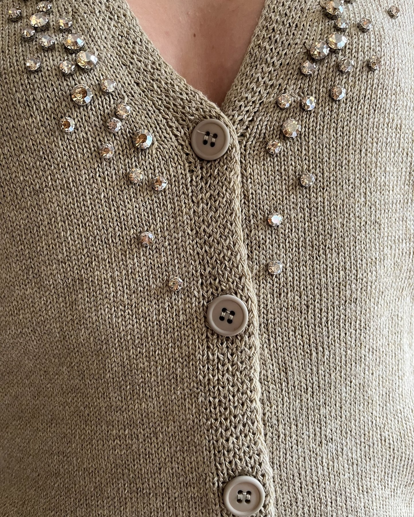 Gilet con brillanti art. D9063/APP1 MOTEL