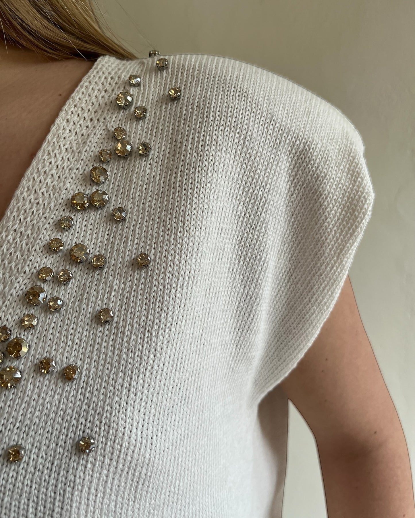 Gilet con brillanti art. D9063/APP1 MOTEL