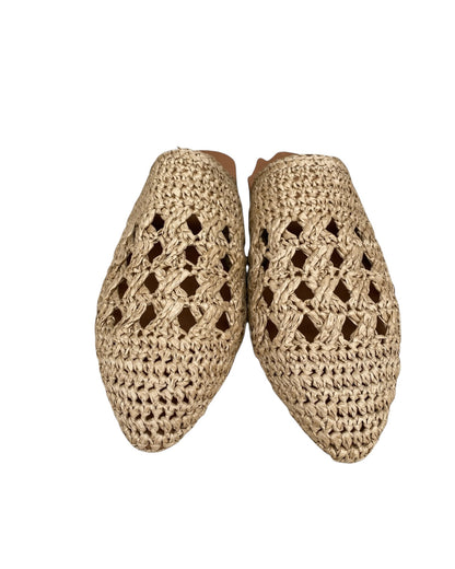 Mules in rafia art. SF114240202 OVYE’