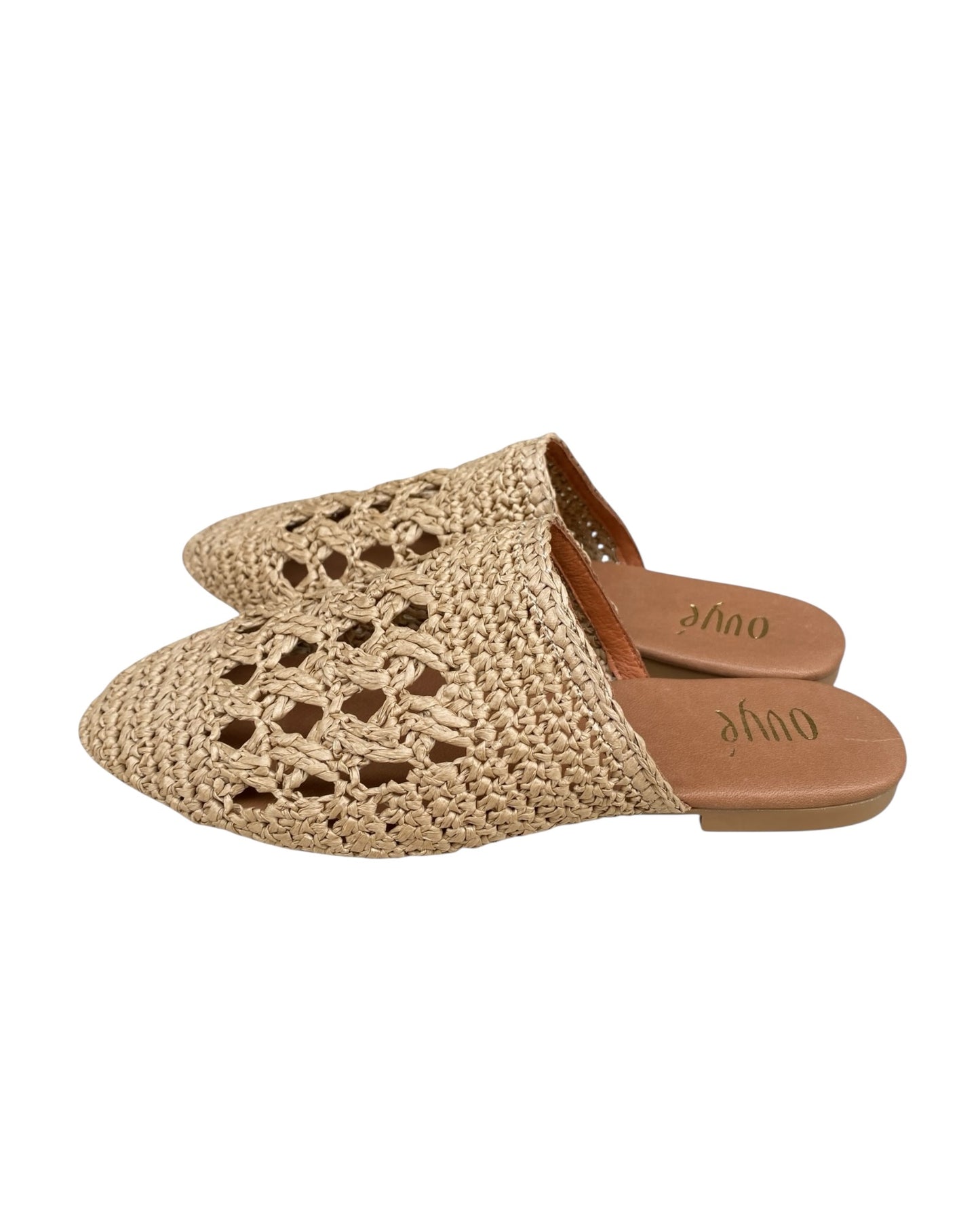 Mules in rafia art. SF114240202 OVYE’