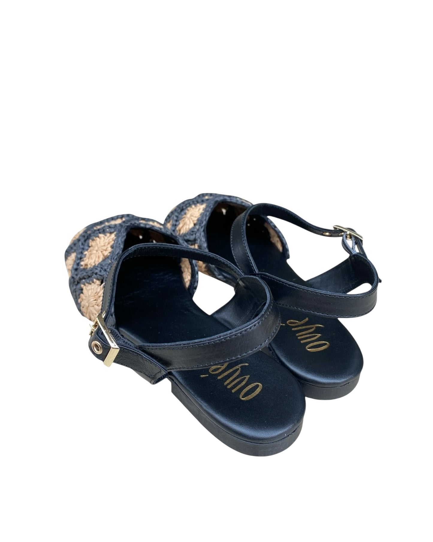 Slingback in rafia art. SF261256 OVYE’