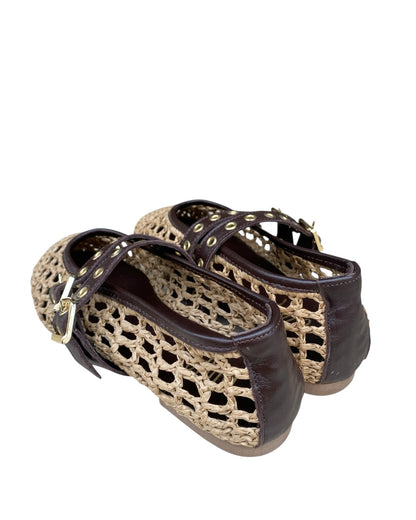 Mary Jane in rafia art. SF100251380