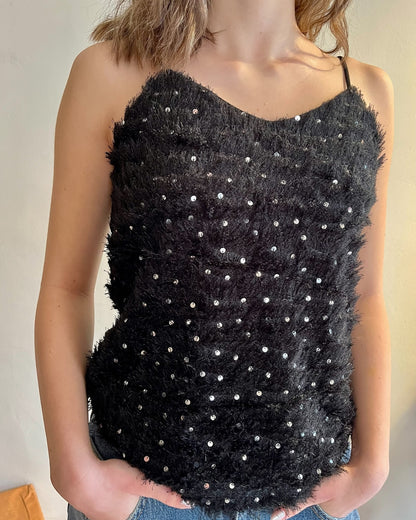 Top con paillettes art. 27773 CHEAP&CHIC
