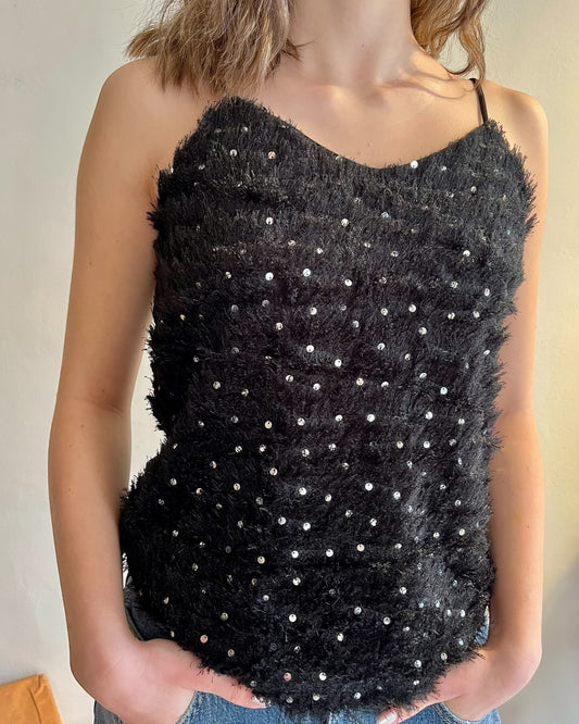 Top con paillettes art. 27773 CHEAP&CHIC