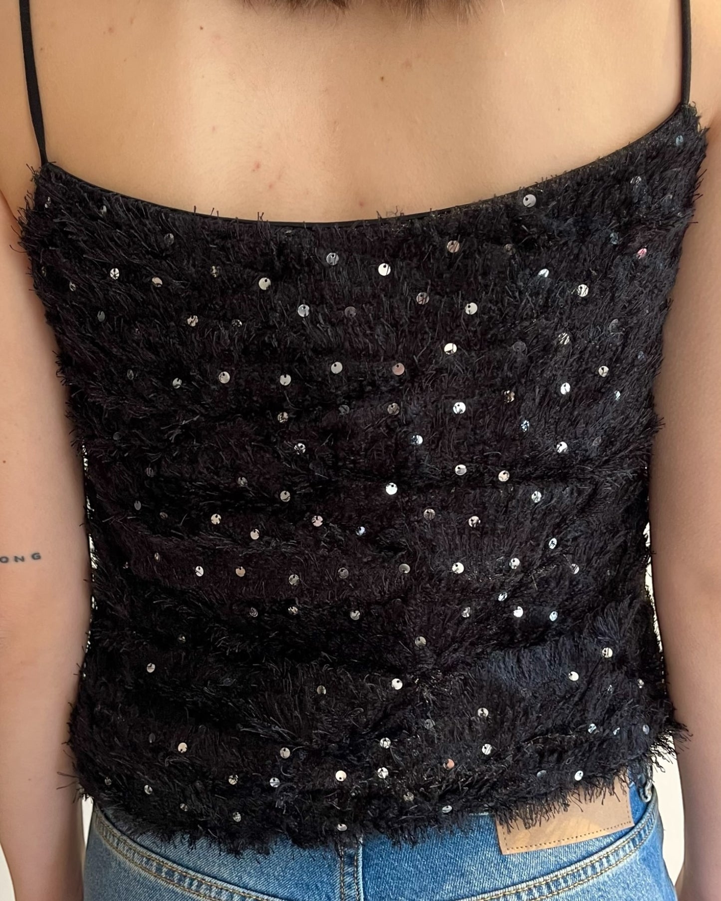 Top con paillettes art. 27773 CHEAP&CHIC