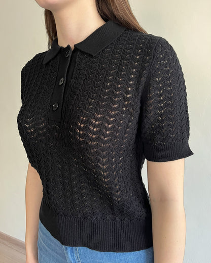 Polo crochet art. 7AB7083 VICOLO