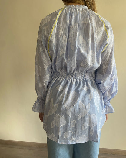 Camicia bacchetta con ricamo art. 35301PE25CAMP TENSIONE IN