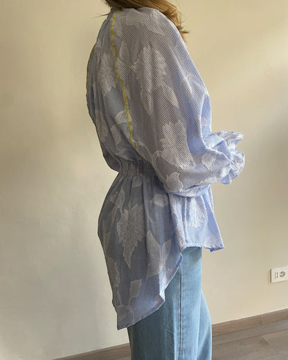 Camicia bacchetta con ricamo art. 35301PE25CAMP TENSIONE IN