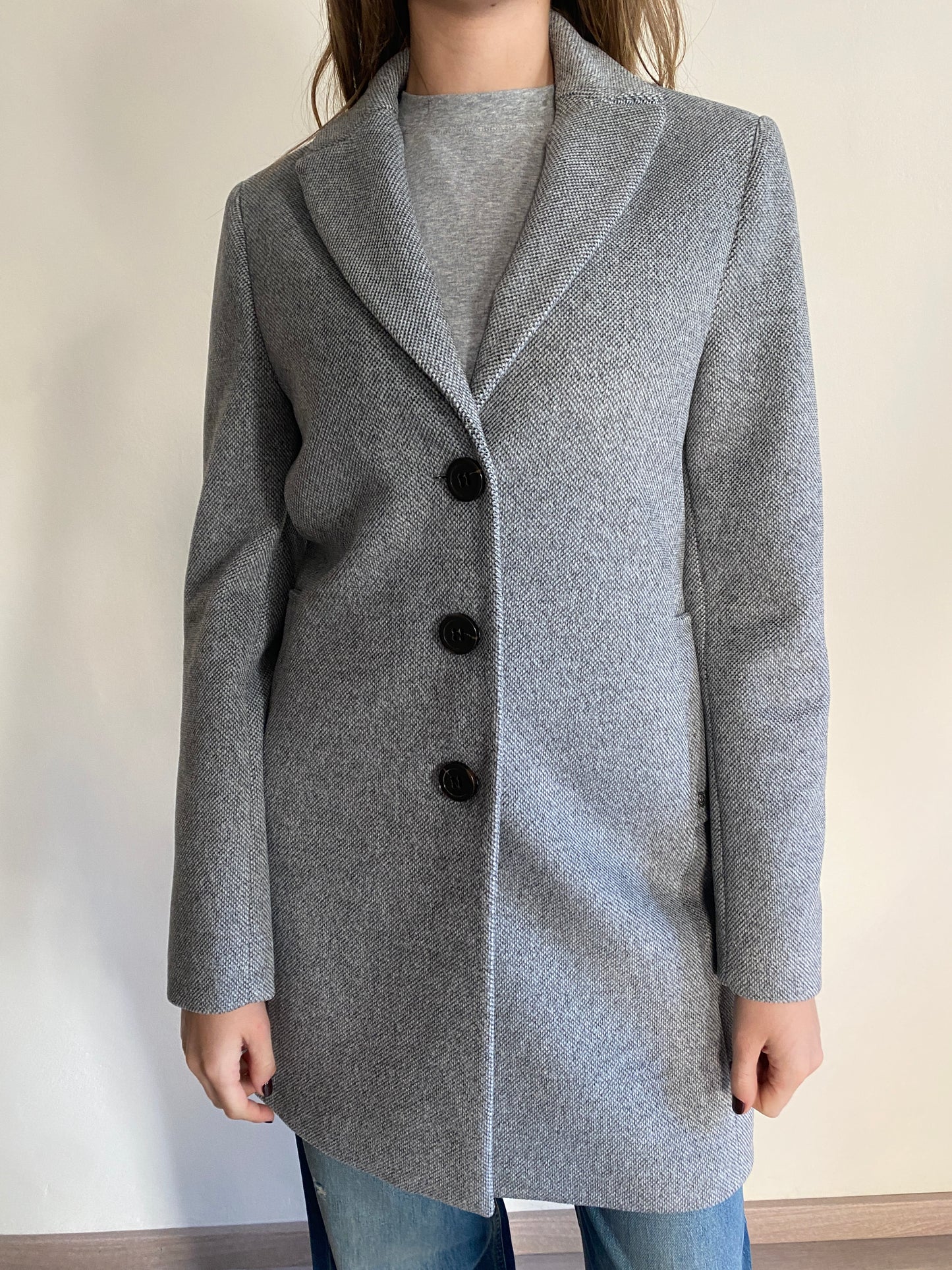 Cappotto monopetto art. K493QNATAS PLEASE