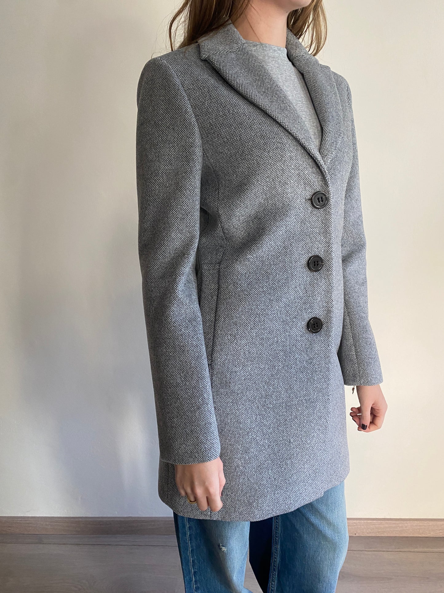 Cappotto monopetto art. K493QNATAS PLEASE