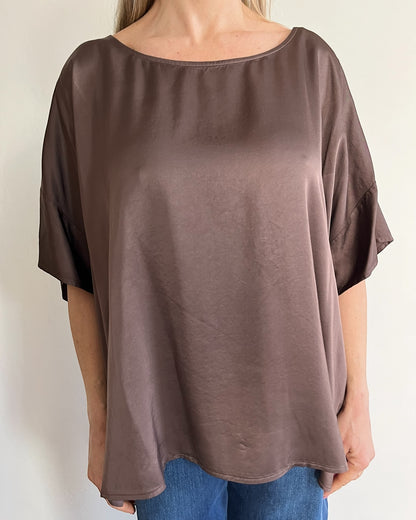 Blusa cubetto raso art. P25AN101 DEJAVU’